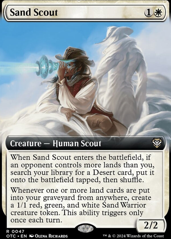 Sand Scout [#0047 Extended Art] (OTC-R-FOIL)