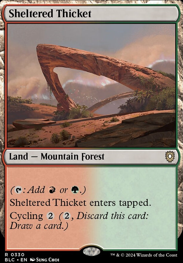 Sheltered Thicket [#0330] (BLC-R)