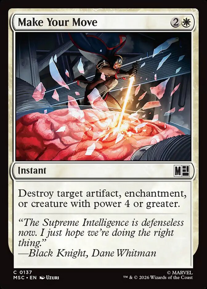 Make Your Move [ #0137 Surge Foil ] (MSC-C)