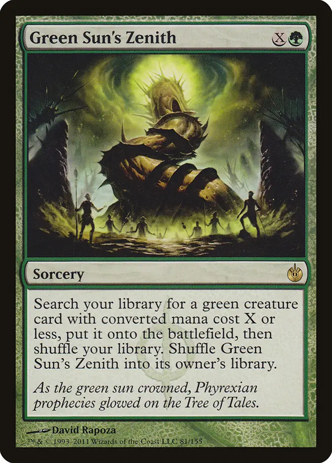Green Sun's Zenith (MBS-R) Heavy Play