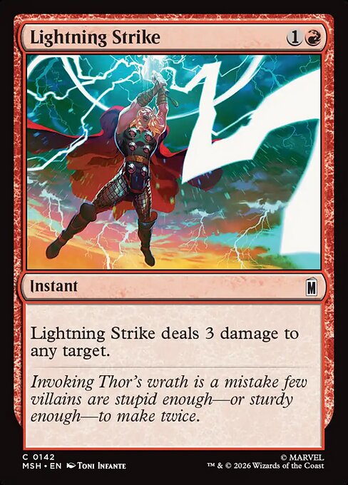 Lightning Strike [ #0142 ] (MSH-C)