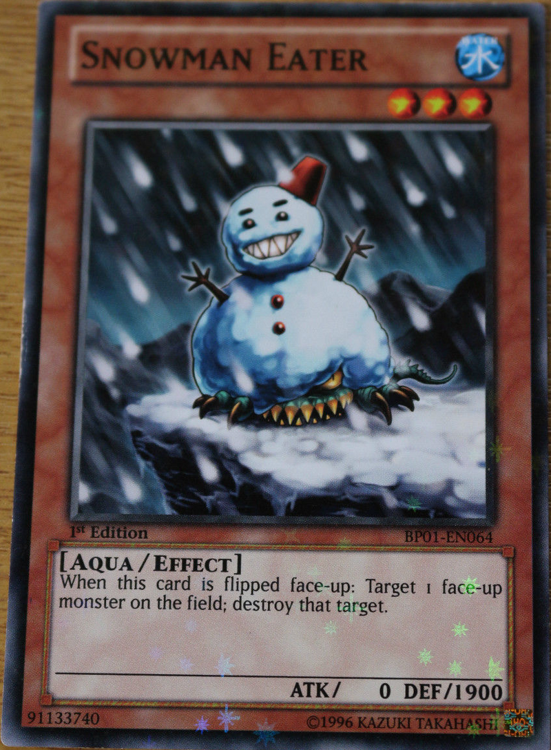 Snowman Eater (Starfoil) (BP01-EN064) Starfoil Rare - Near Mint 1st Edition