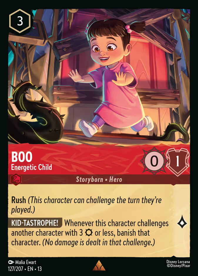 Boo - Energetic Child (127/207 - Attack of the Vine!) Rare