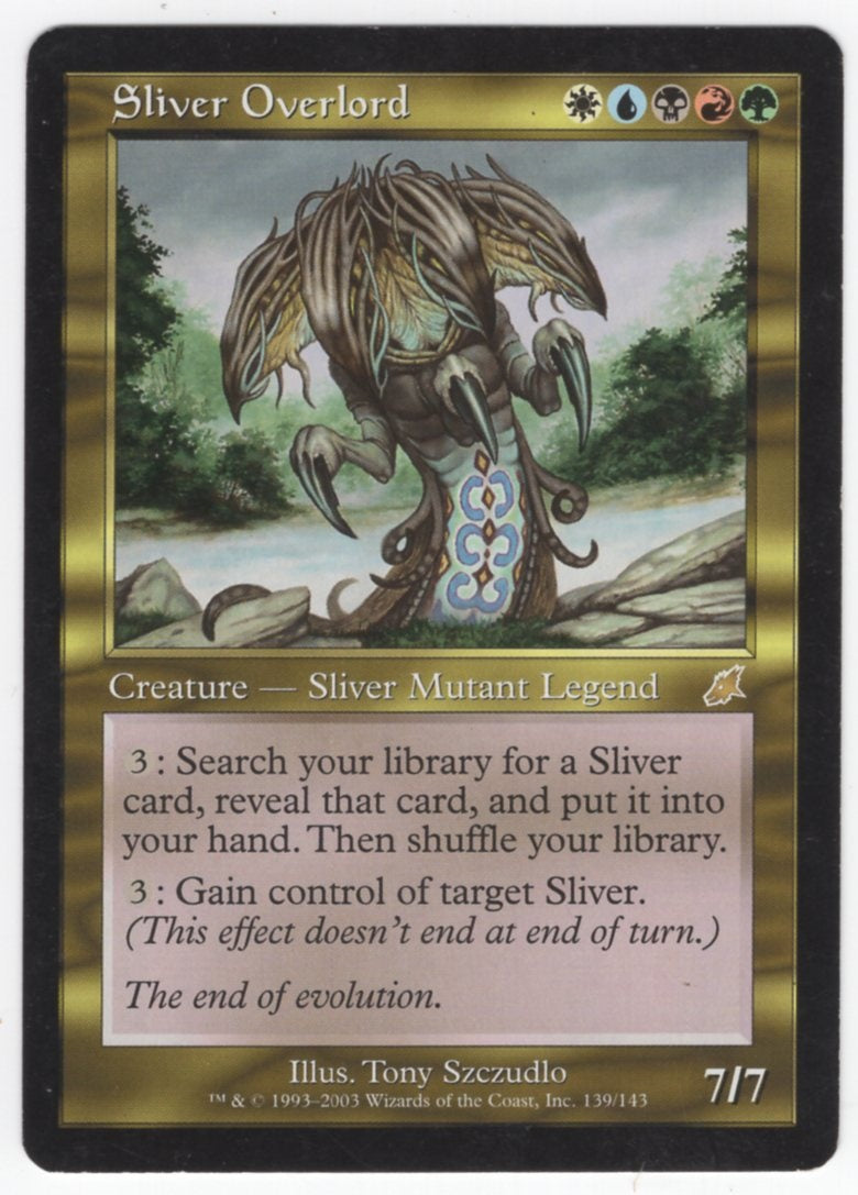 Sliver Overlord (SCG-R) Light Play