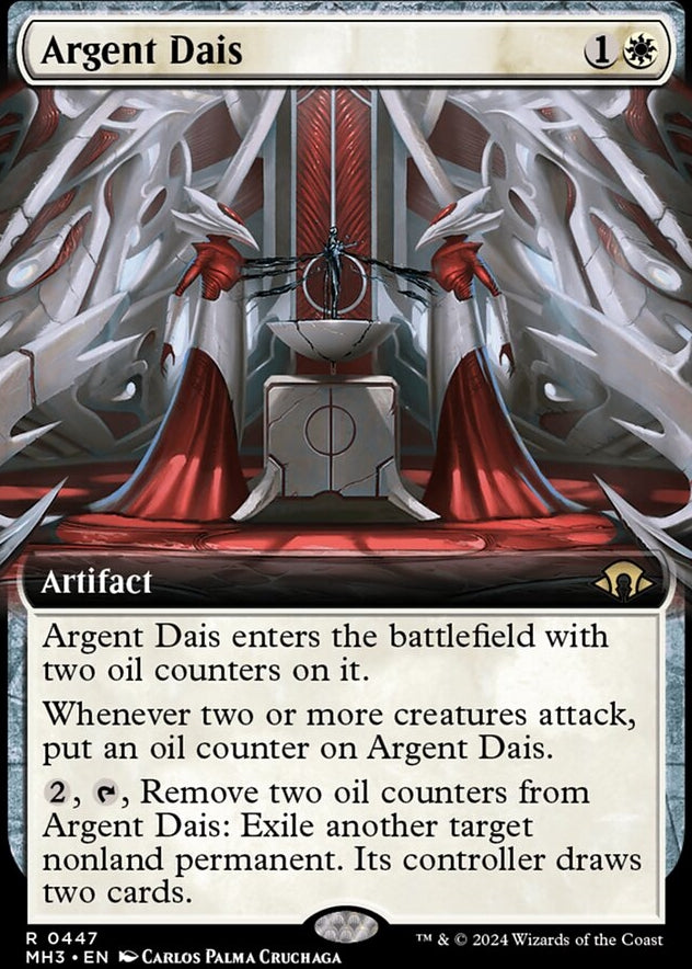 Argent Dais [#0447 Extended Art] (MH3-R-FOIL)