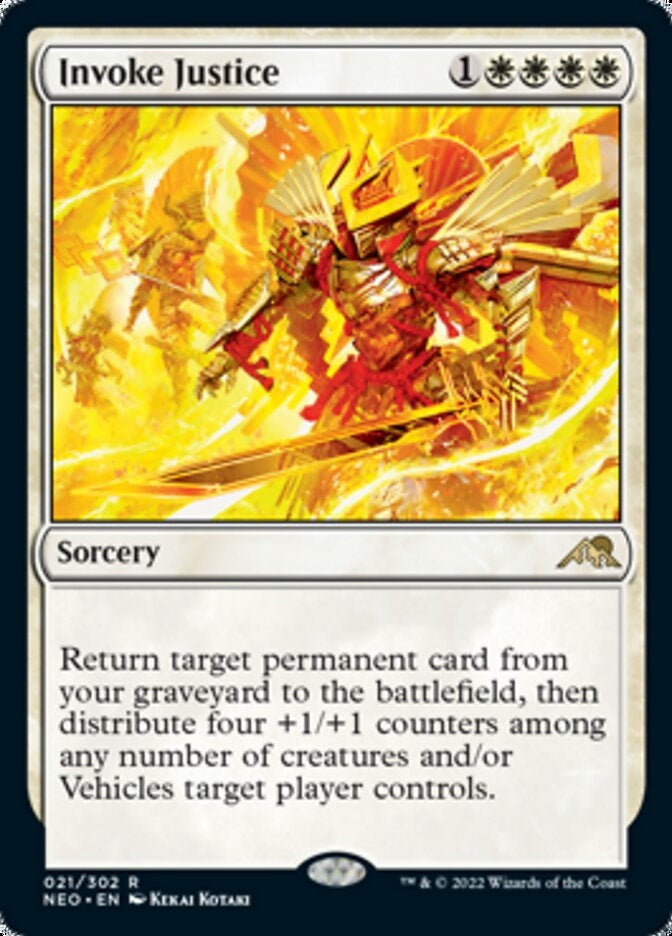 Invoke Justice [ #021/302 ] (NEO-R)