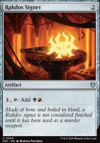 Rakdos Signet [ #0060 ] (FRC-U)