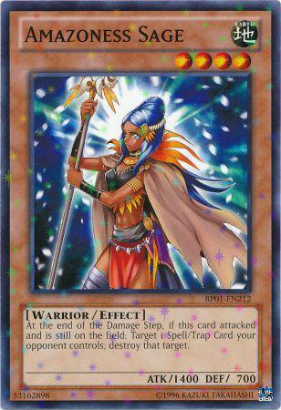 Amazoness Sage (Starfoil) (BP01-EN212) Starfoil Rare - Near Mint Unlimited