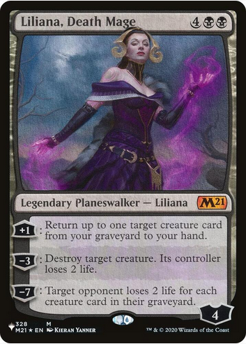 Liliana, Death Mage [#328 Planeswalker Deck] (M21-M-LIST)