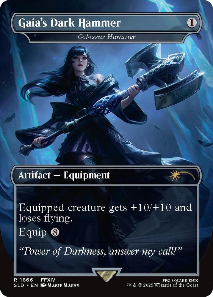 Gaia's Dark Hammer - Colossus Hammer [#1866] (SLD-R)