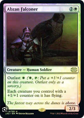 Abzan Falconer (2X2-U-FOIL)