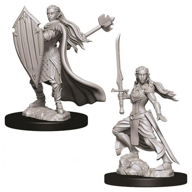 D&D: Nolzur's Marvelous Miniatures - Female Elf Paladin (73706)