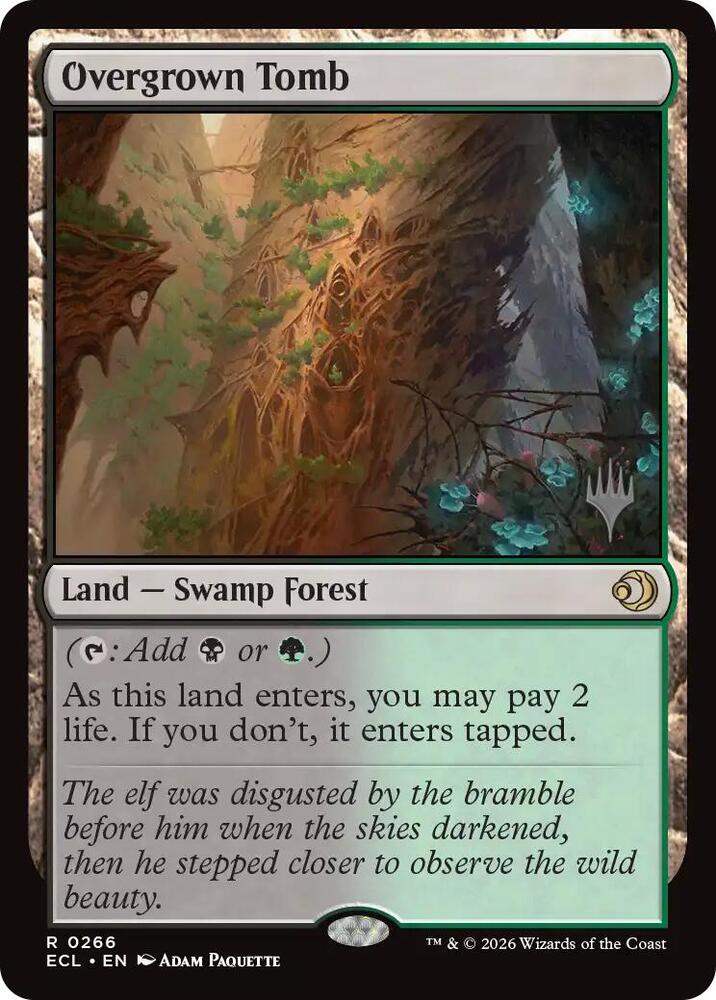 Overgrown Tomb [ #0266 ] (ECL-R-PP) Foil Near Mint