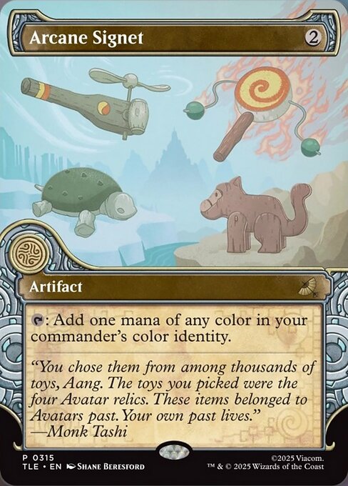 Arcane Signet [ #0315 Showcase ] (TLE-P)
