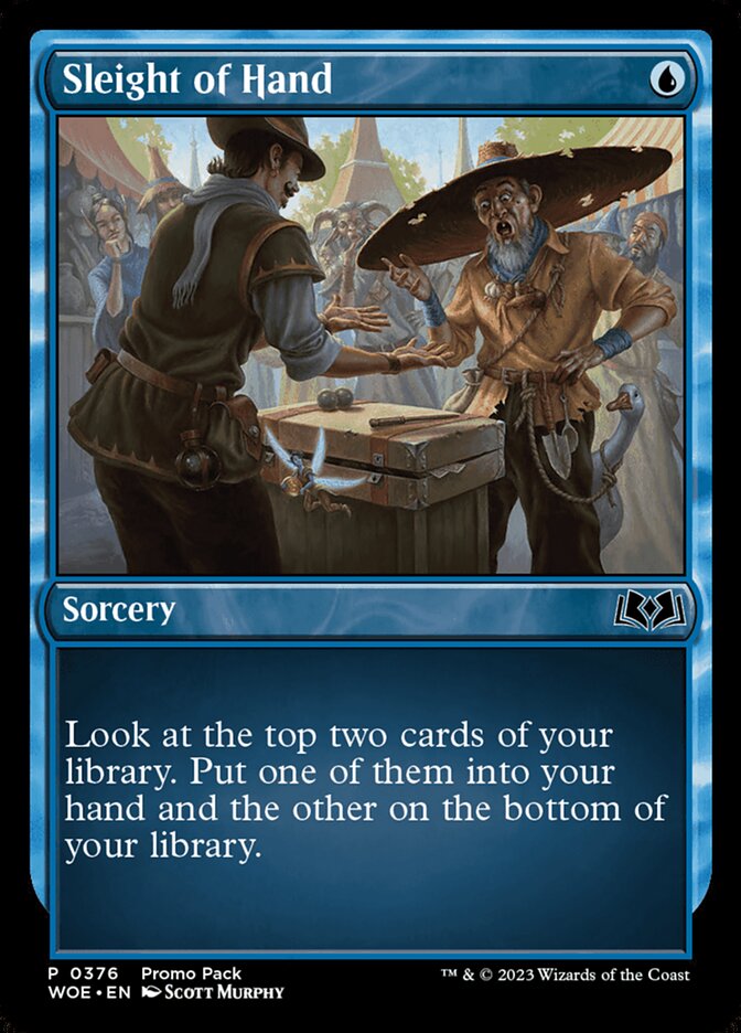 Sleight of Hand [#0376 FNM Style] (WOE-C-FOIL)