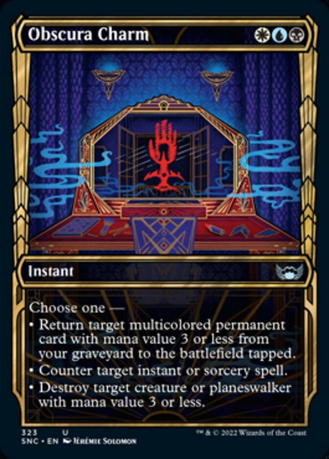 Obscura Charm [ #323 Golden Age Showcase ] (SNC-U)