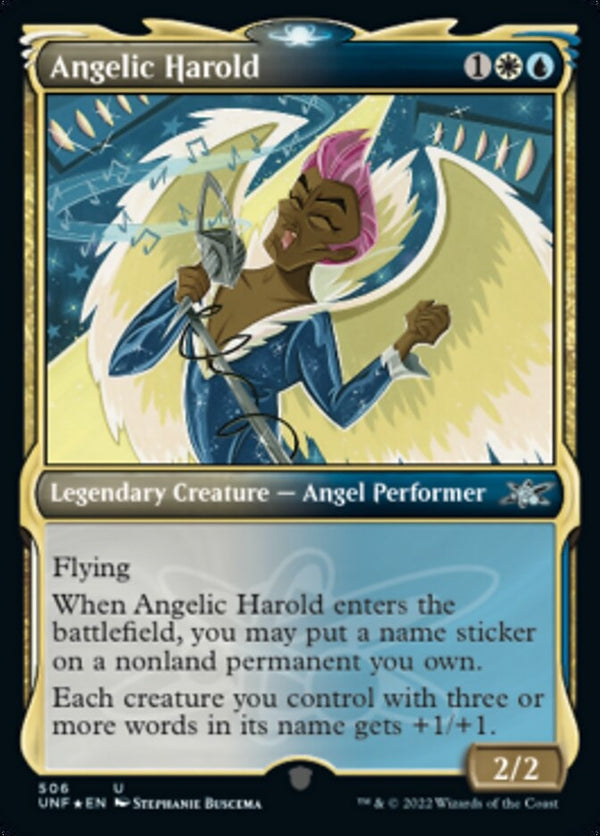 Angelic Harold [#506 Galaxy Foil / Showcase] (UNF-U)