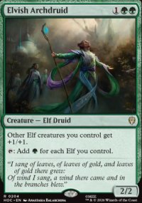 Elvish Archdruid [ #0204 ] (HOC-R)