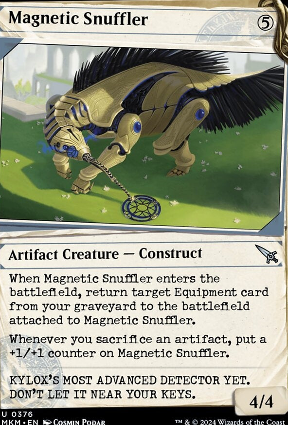 Magnetic Snuffler [#0376 Dossier Showcase] (MKM-U-FOIL)