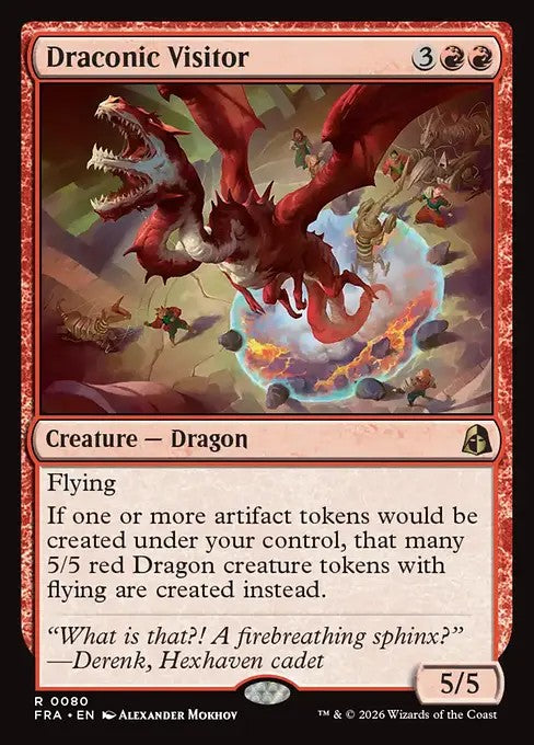 Draconic Visitor [ #0080 ] (FRA-R)