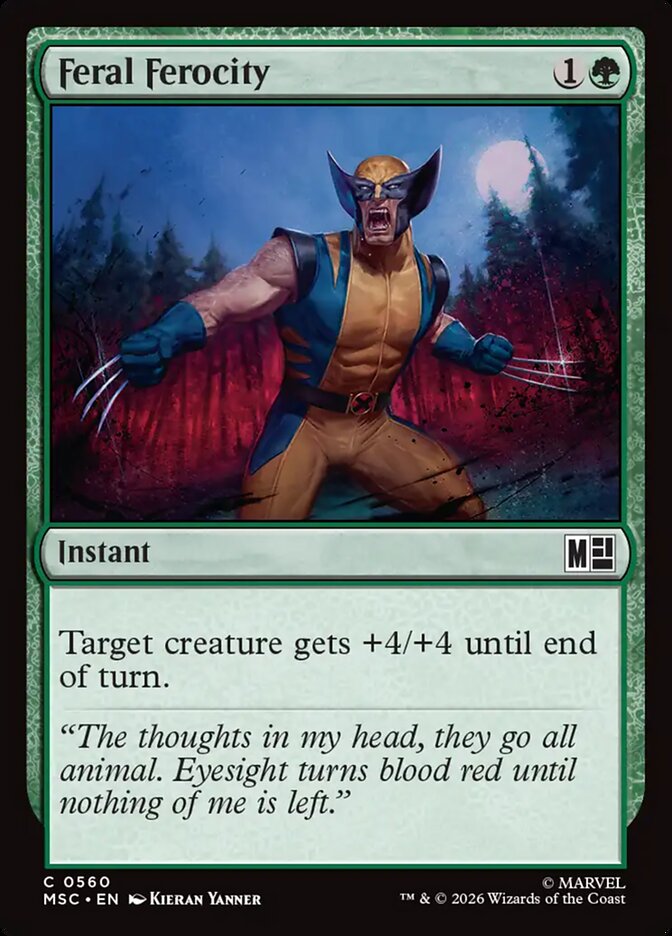 Feral Ferocity [ #0560 ] (MSC-C)