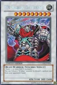 XX-Saber Gottoms (CT06-ENS04) Secret Rare - Light Play