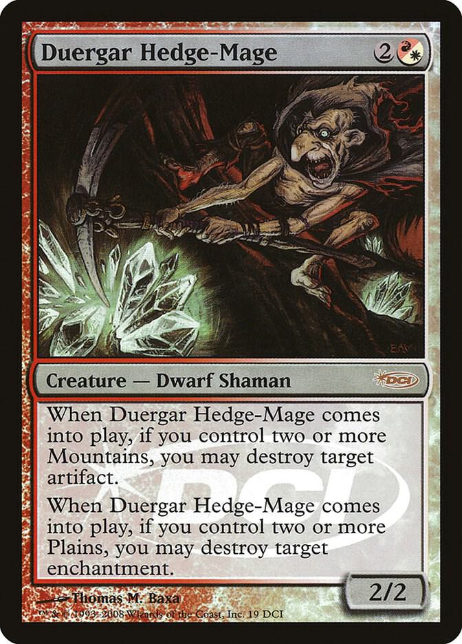 Duergar Hedge-Mage  (WPN-P) Gateway Promo