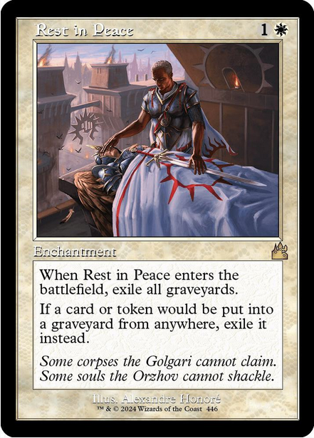 Rest in Peace [#0446 Retro Frame] (RVR-R-FOIL)