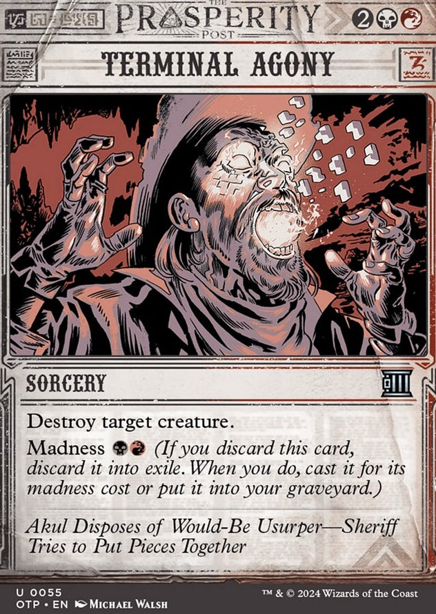 Terminal Agony [#0055 Showcase] (OTP-U-FOIL)