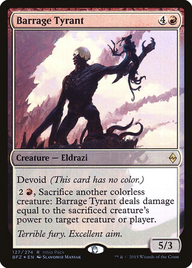 Barrage Tyrant (BFZ-R-IP)
