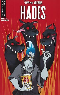 DISNEY VILLAINS HADES #2 GalaxyCon Exclusive Gustavo Duarte Trade Variant