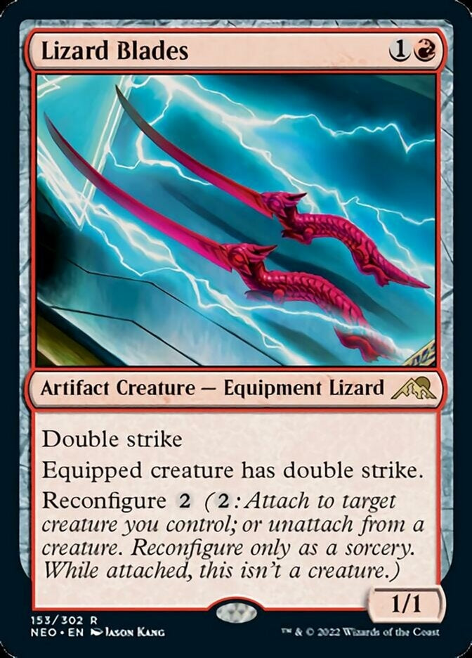 Lizard Blades [ #153/302 ] (NEO-R)