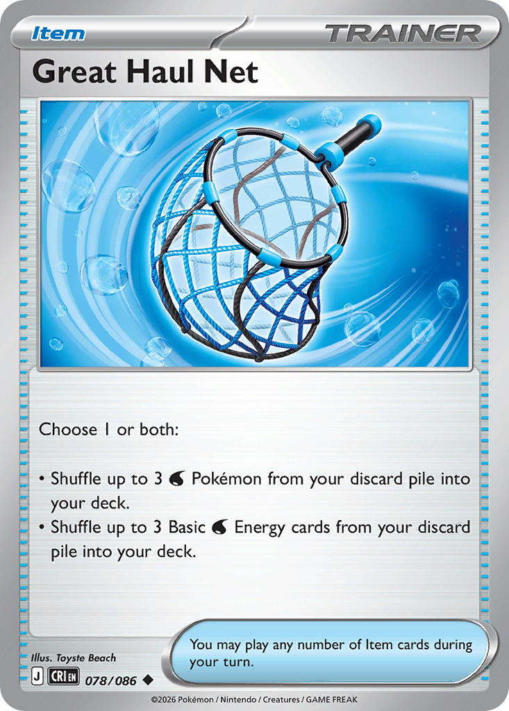 Great Haul Net - 078/086 (CRI) Uncommon
