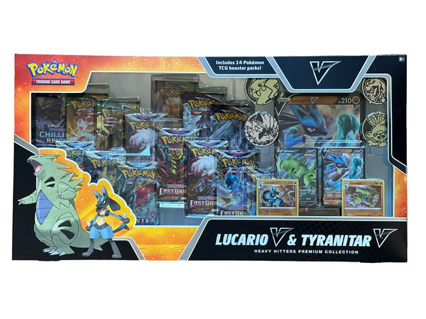 Pokemon TCG: Premium Collection - Lucario V & Tyranitar V Heavy Hitters