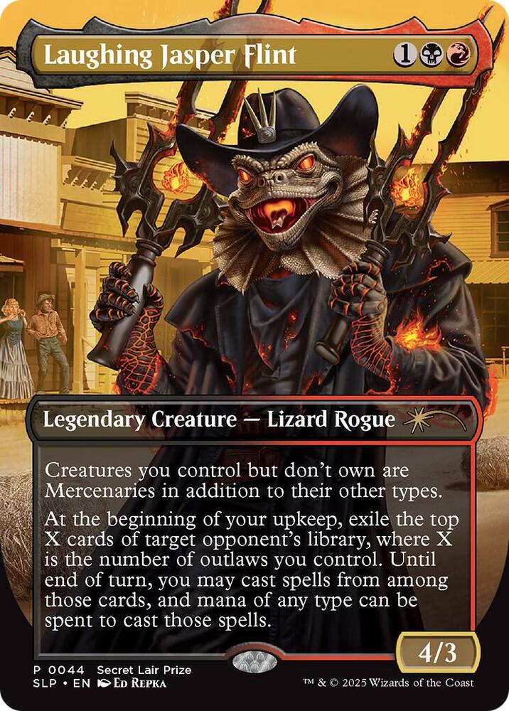 Laughing Jasper Flint [#0044 Extended Art] (SLD-R)