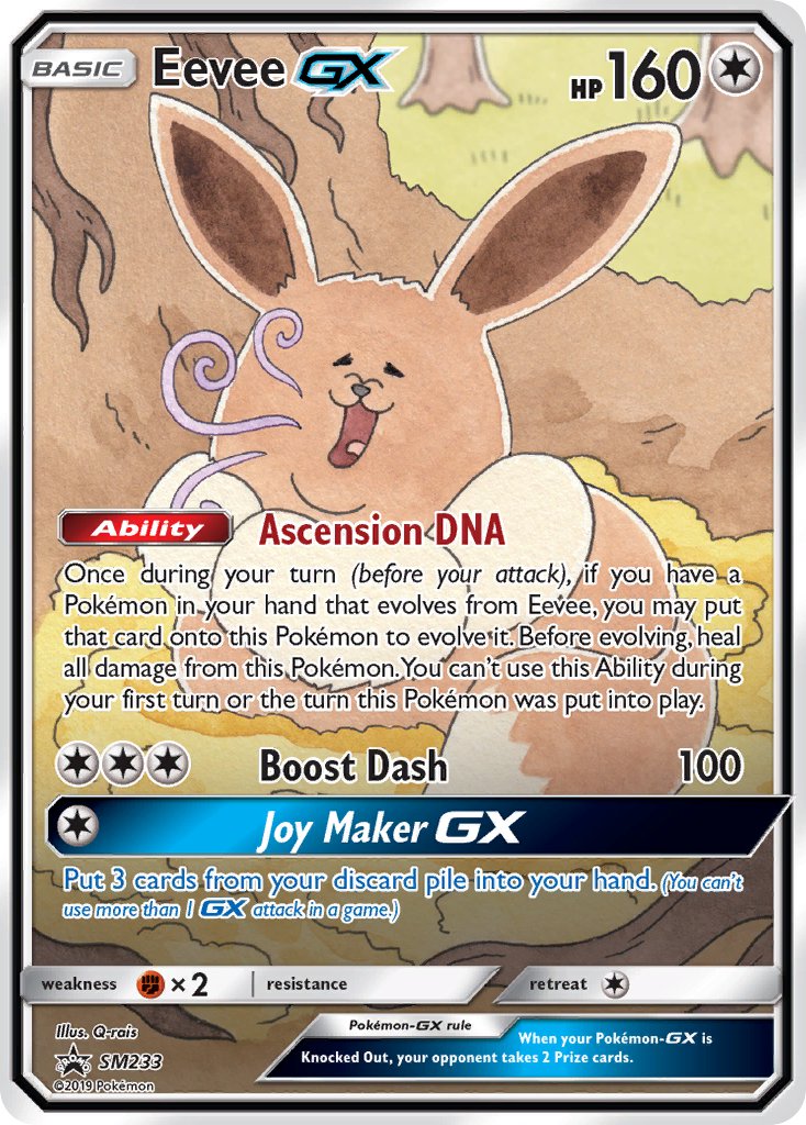 Eevee GX - SM233 (SM:PR) Promo - Near Mint Holofoil