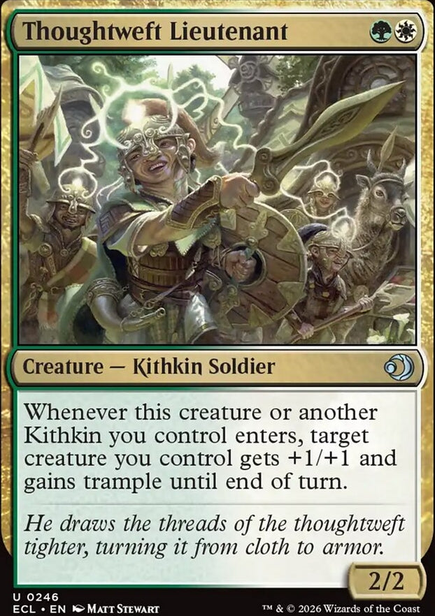 Thoughtweft Lieutenant [ #0246 ] (ECL-U)