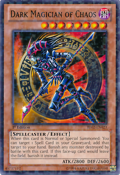 Dark Magician of Chaos (Mosaic Rare) (BP02-EN023) Mosaic Rare - Near Mint 1st Edition