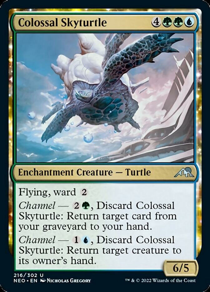Colossal Skyturtle [ #216/302 ] (NEO-U)