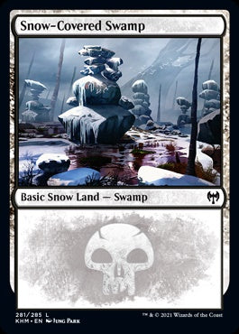 Snow-Covered Swamp [#281] (KHM-C)