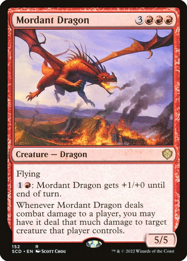 Mordant Dragon [#152] (SCD-R)