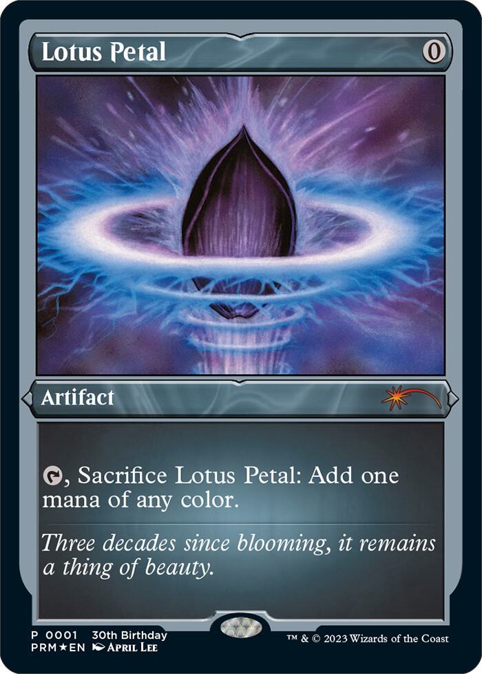 Lotus Petal (UMP-M) Foil Etched