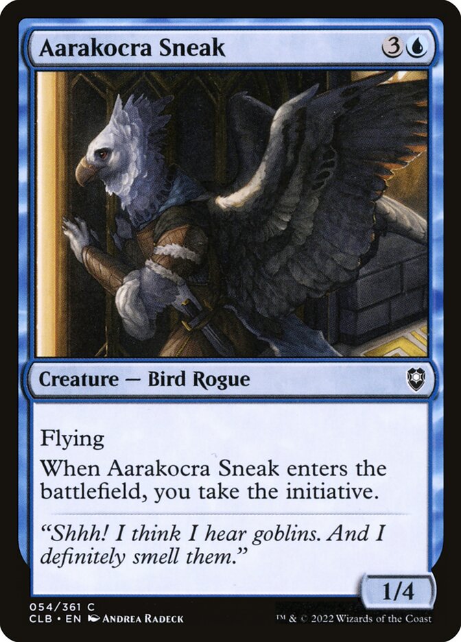 Aarakocra Sneak (CLB-C-FOIL)