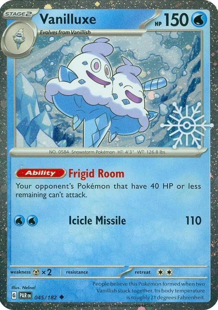 Vanilluxe - 045/182 (MCAP) Uncommon - Near Mint Reverse Holofoil (Holiday Calender Exclusive)
