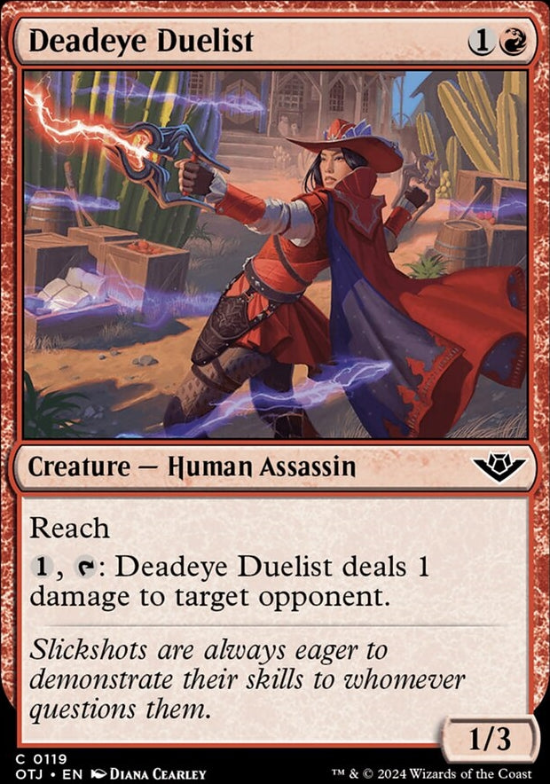 Deadeye Duelist [#0119] (OTJ-C)