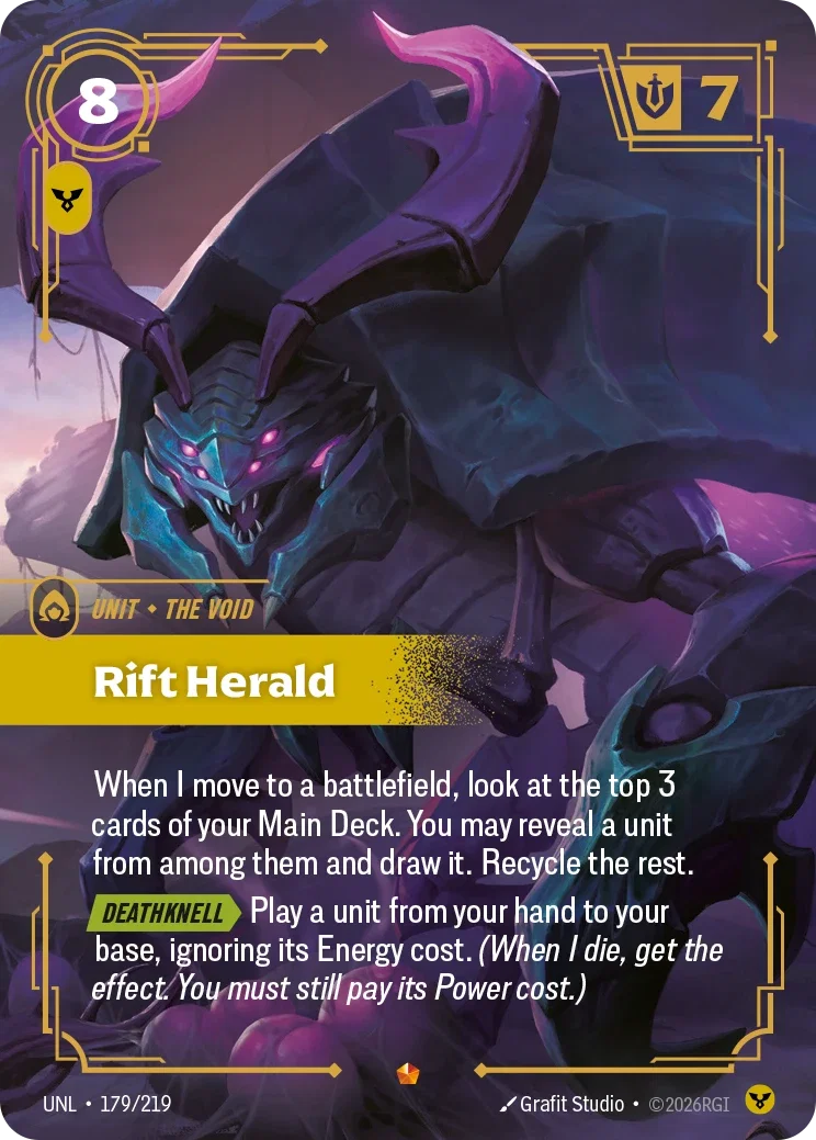 Rift Herald - 179/219 (UNL)  Epic