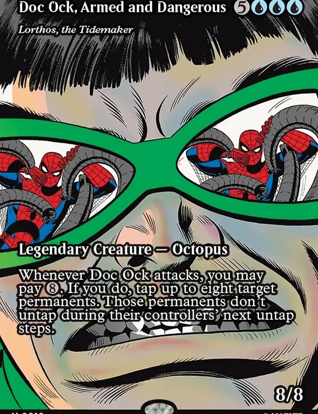 Doc Ock, Armed and Dangerous - Lorthos, the Tidemaker [ #0010 Borderless ] (MAR-M)