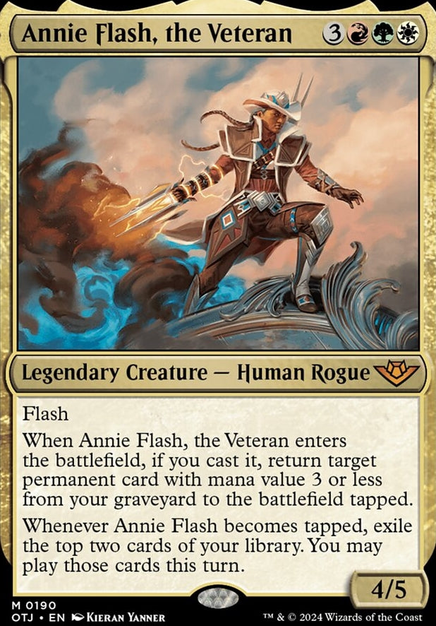 Annie Flash, the Veteran [#0190] (OTJ-M-FOIL)