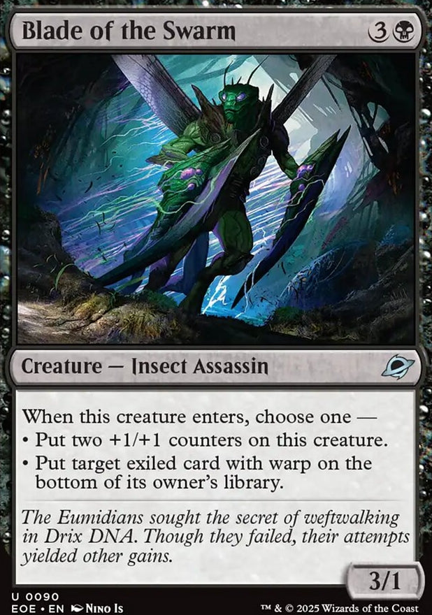 Blade of the Swarm [ #0090 ] (EOE-U)