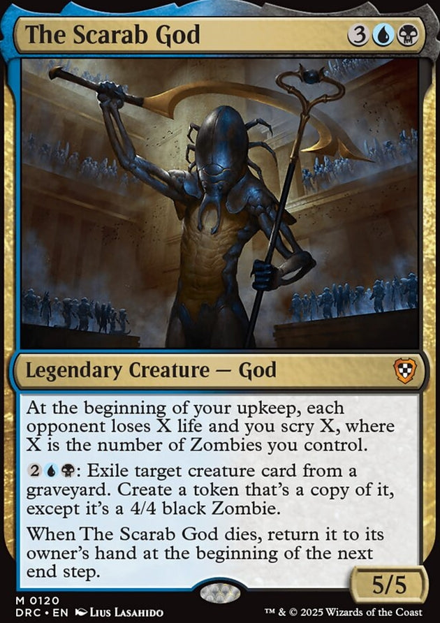 The Scarab God [ #0120 ] (DRC-M)